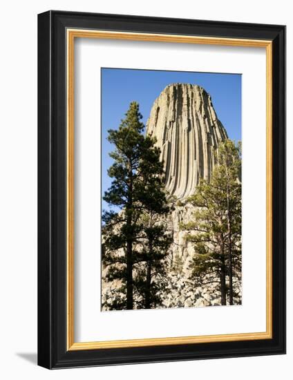 Devils Tower National Monument in Wyoming-Paul Souders-Framed Photographic Print