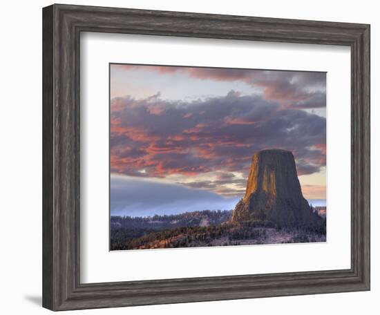 Devils Tower National Monument, Wyoming, USA-Jamie & Judy Wild-Framed Photographic Print