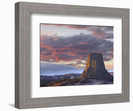 Devils Tower National Monument, Wyoming, USA-Jamie & Judy Wild-Framed Photographic Print