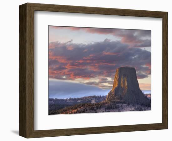 Devils Tower National Monument, Wyoming, USA-Jamie & Judy Wild-Framed Photographic Print