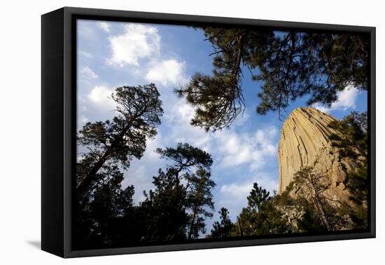 Devils Tower National Monument, Wyoming-Paul Souders-Framed Premier Image Canvas