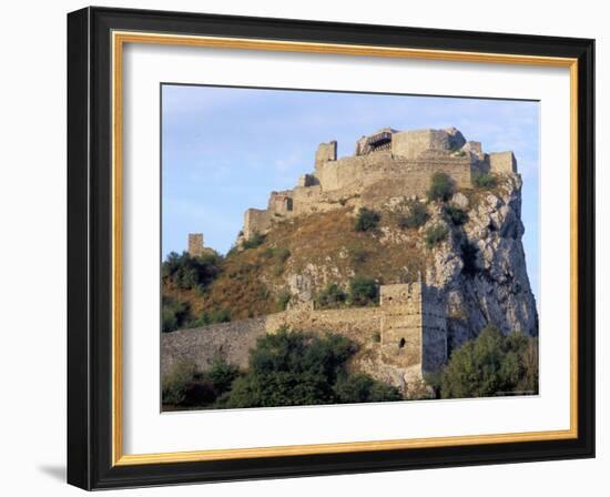 Devin Castle, 15th Century Gothic Ruin, Devin, Bratislava Region, Slovakia-Richard Nebesky-Framed Photographic Print