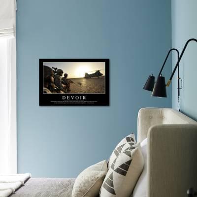 Devoir Citation Et Affiche D Inspiration Et Motivation Photographic Print Art Com