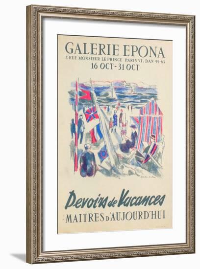 Devoirs De Vacances-Emilio Grau-Sala-Framed Collectable Print