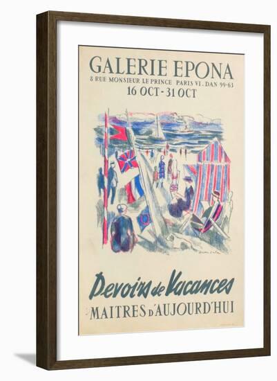 Devoirs De Vacances-Emilio Grau-Sala-Framed Collectable Print