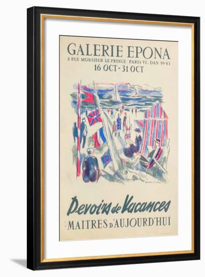Devoirs De Vacances-Emilio Grau-Sala-Framed Collectable Print