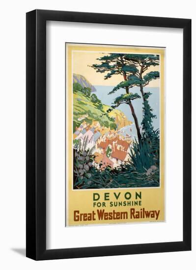 Devon for Sunshine-null-Framed Art Print