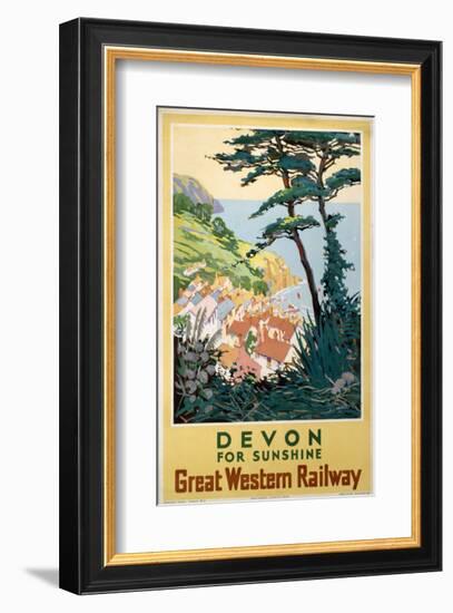 Devon for Sunshine-null-Framed Art Print