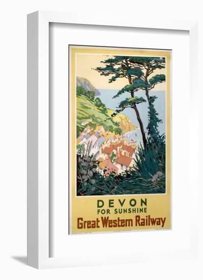 Devon for Sunshine-null-Framed Art Print