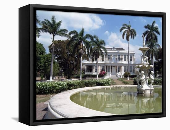 Devon House National Heritage Site, Kingston, Jamaica, West Indies, Caribbean, Central America-Ethel Davies-Framed Premier Image Canvas