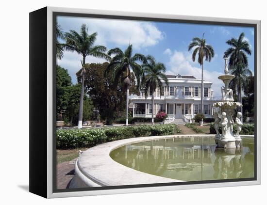 Devon House National Heritage Site, Kingston, Jamaica, West Indies, Caribbean, Central America-Ethel Davies-Framed Premier Image Canvas