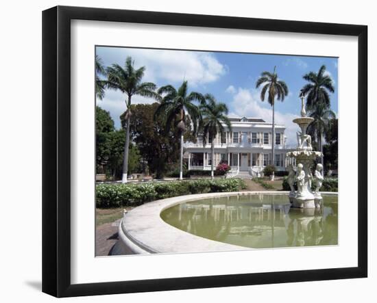 Devon House National Heritage Site, Kingston, Jamaica, West Indies, Caribbean, Central America-Ethel Davies-Framed Photographic Print