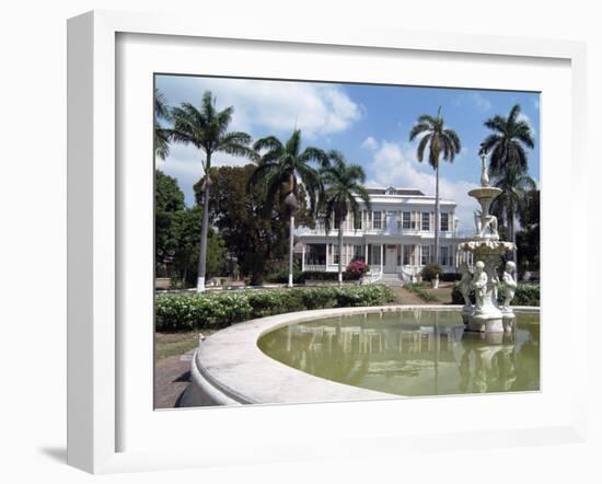 Devon House National Heritage Site, Kingston, Jamaica, West Indies, Caribbean, Central America-Ethel Davies-Framed Photographic Print