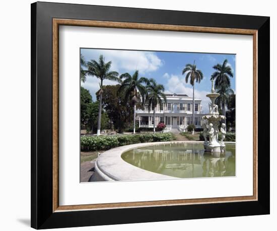 Devon House National Heritage Site, Kingston, Jamaica, West Indies, Caribbean, Central America-Ethel Davies-Framed Photographic Print