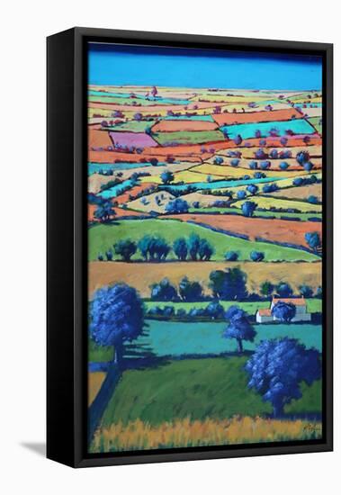 Devon II (Acrylic on Board)-Paul Powis-Framed Premier Image Canvas