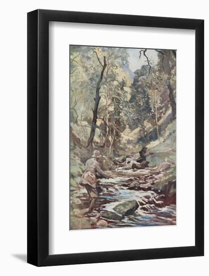 Devon Stream-Lionel Edwards-Framed Premium Giclee Print