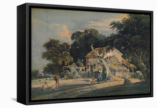 'Devonshire Farm', c1798-Thomas Girtin-Framed Premier Image Canvas