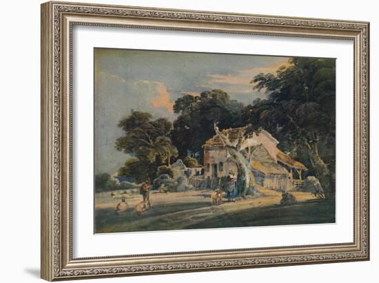 'Devonshire Farm', c1798-Thomas Girtin-Framed Giclee Print