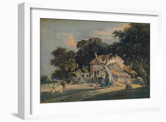 'Devonshire Farm', c1798-Thomas Girtin-Framed Giclee Print