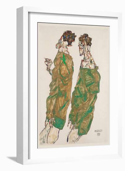 Devotion, 1913-Egon Schiele-Framed Giclee Print