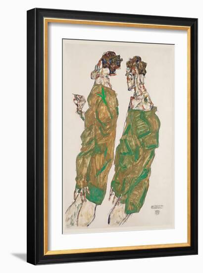 Devotion, 1913-Egon Schiele-Framed Giclee Print