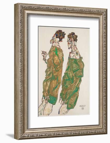 Devotion-Egon Schiele-Framed Art Print