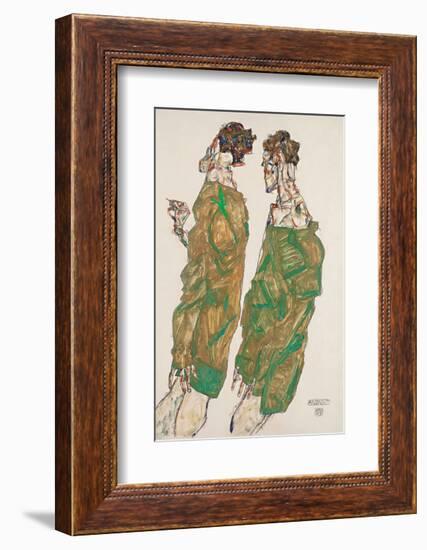 Devotion-Egon Schiele-Framed Art Print