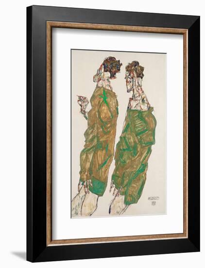 Devotion-Egon Schiele-Framed Art Print