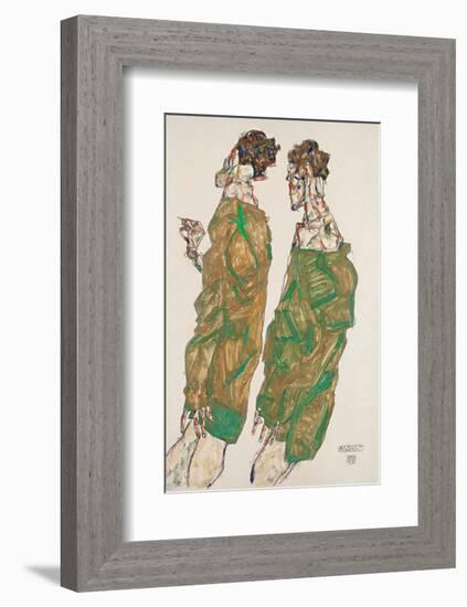 Devotion-Egon Schiele-Framed Art Print