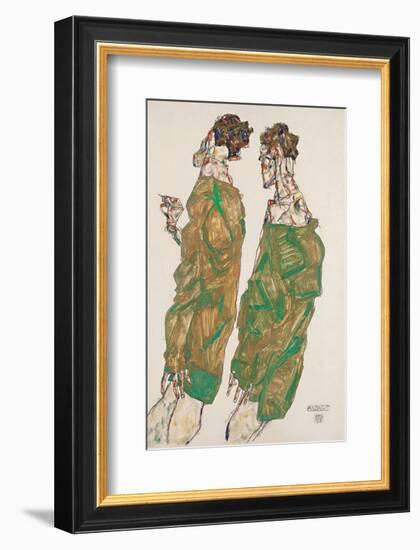 Devotion-Egon Schiele-Framed Art Print