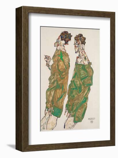 Devotion-Egon Schiele-Framed Art Print