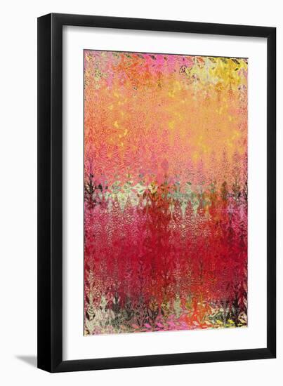 Dew and Waves-Ricki Mountain-Framed Art Print