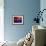 Dew Drops on Iris Stem-Darrell Gulin-Framed Photographic Print displayed on a wall