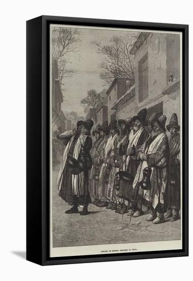 Dewanis, or Begging Dervishes of Khiva-null-Framed Premier Image Canvas