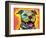 Dewey Pit Bull-Dean Russo-Framed Giclee Print