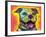 Dewey Pit Bull-Dean Russo-Framed Giclee Print