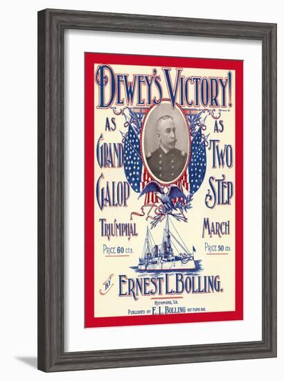 Dewey's Victory-null-Framed Art Print