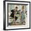 "Dewey v. Truman", October 30,1948-Norman Rockwell-Framed Giclee Print