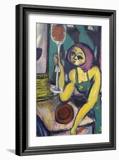 Dexter's Cab Label-Gina Bernardini-Framed Giclee Print