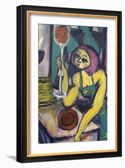 Dexter's Cab Label-Gina Bernardini-Framed Giclee Print