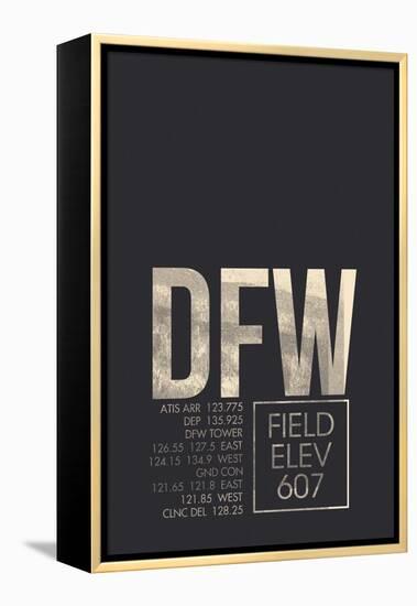 DFW ATC-08 Left-Framed Premier Image Canvas