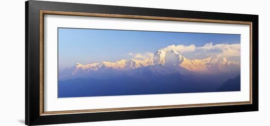 Dhaulagiri Himal Seen from Khopra, Annapurna Conservation Area, Dhawalagiri (Dhaulagiri), Nepal-Jochen Schlenker-Framed Photographic Print