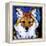 Dhole-null-Framed Stretched Canvas