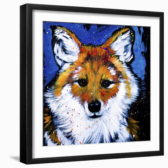 Dhole-null-Framed Art Print