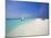 Dhoni and Lounge Chairs on Tropical Beach, Maldives, Indian Ocean-Papadopoulos Sakis-Mounted Photographic Print