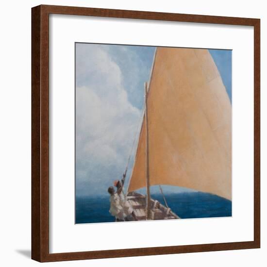 Dhow, Kilifi, 2012-Lincoln Seligman-Framed Premium Giclee Print