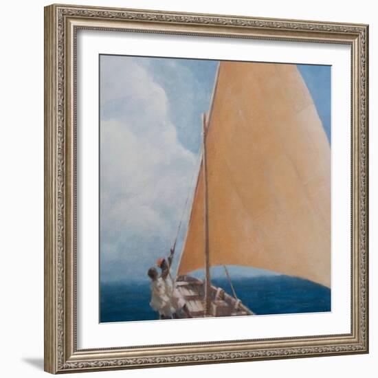 Dhow, Kilifi, 2012-Lincoln Seligman-Framed Giclee Print