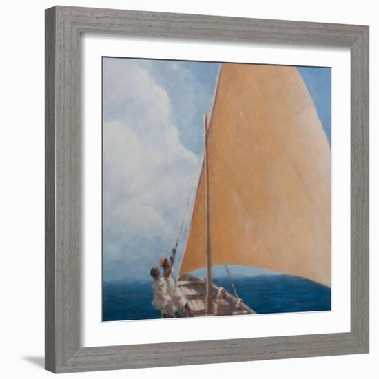 Dhow, Kilifi, 2012-Lincoln Seligman-Framed Giclee Print