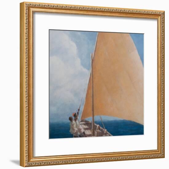 Dhow, Kilifi, 2012-Lincoln Seligman-Framed Giclee Print