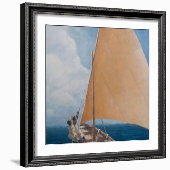 Dhow, Kilifi, 2012-Lincoln Seligman-Framed Giclee Print